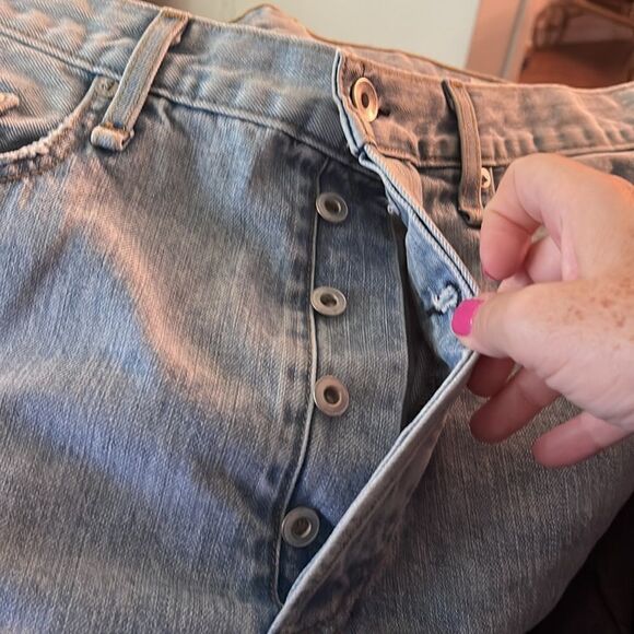 NWT RAG AND BONE 90s Style Crop Jeans Dagger - size 34 - Picture 8 of 9